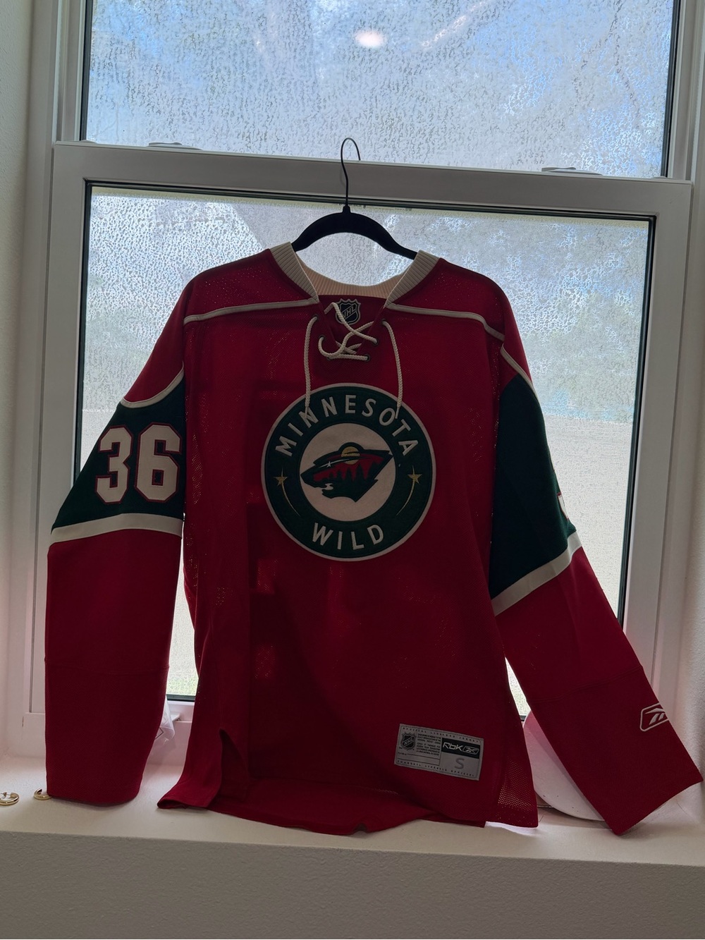 Men’s Size Small John Scott Wild Jersey Reebok